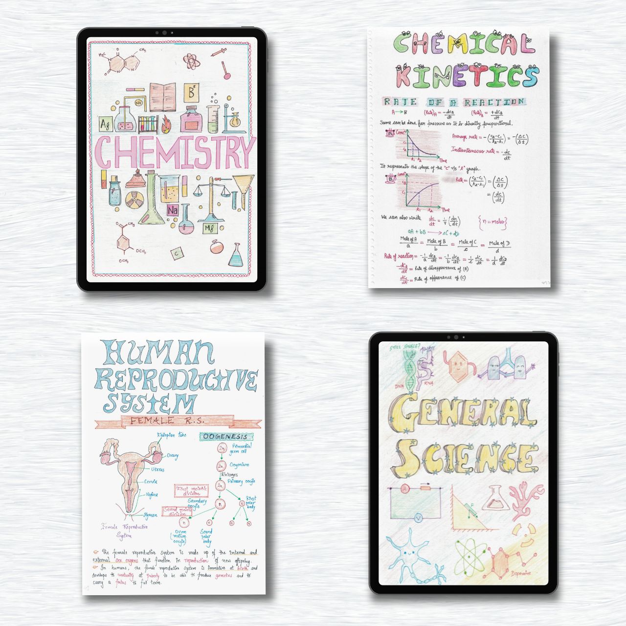 Chemistry and general science white