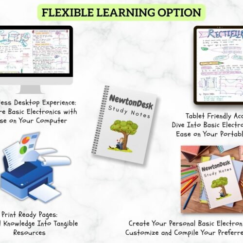 basic electronics notes pdf printing guide of newton desk
