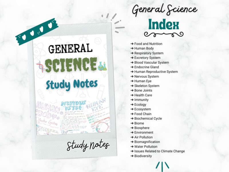 general science biology aesthetic notes index or topics of newton desk