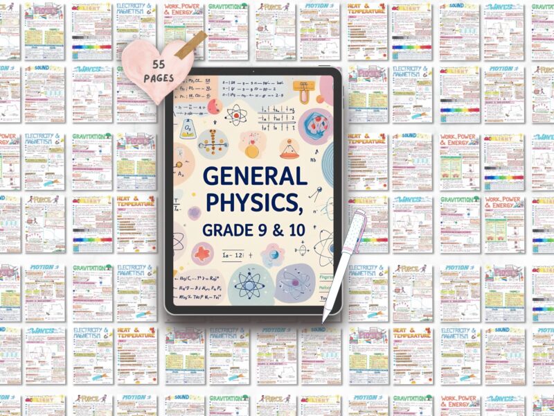 Basic Physics Notes PDF for Grade 9–10 | Quick Revision Guide | NewtonDesk