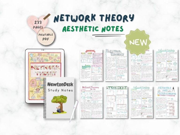 Network Theory Notes PDF – Circuit Analysis, Theorems Explained NewtonDesk