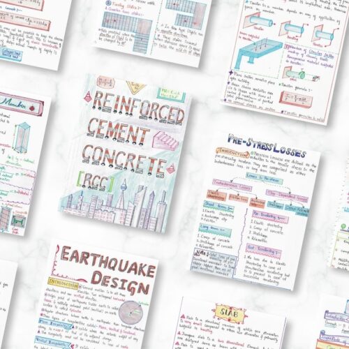 rcc aesthetic notes pdf sample 2 with multiple notes small pages in inclined texture of newton desk