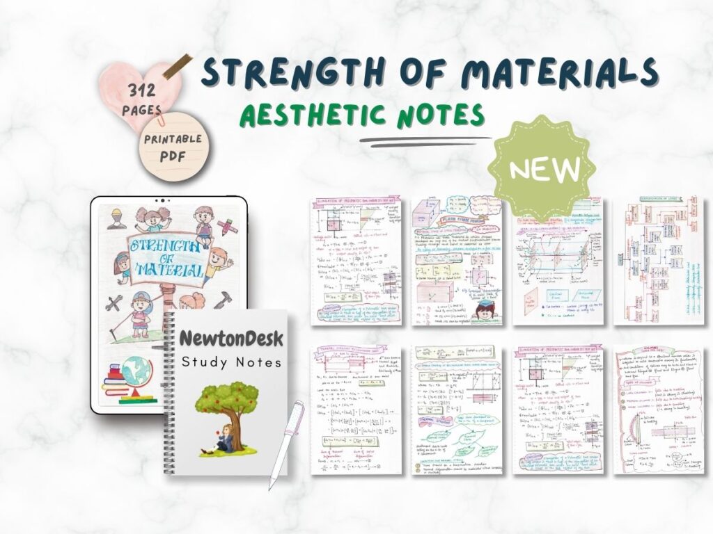 Strength of Materials (SOM) Notes PDF | Mechanics of Materials