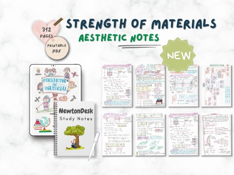 Strength of Materials (SOM) Notes PDF | Mechanics of Materials