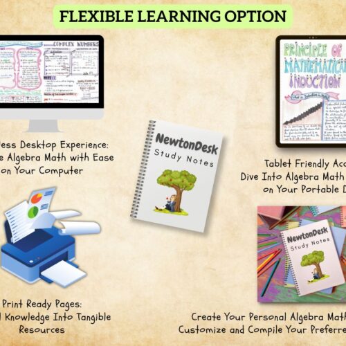 mathematic handwritten notes pdf printable guide and other study options for USA and Canadian A Level, and IB Mathematics students for easy of study