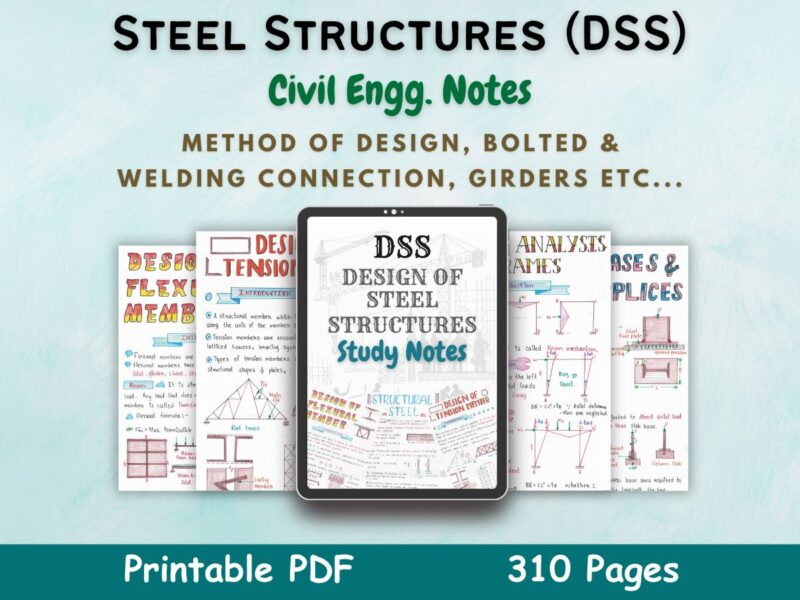 DSS Aesthetic Notes PDF | Design of Steel Structures for Civil and ...