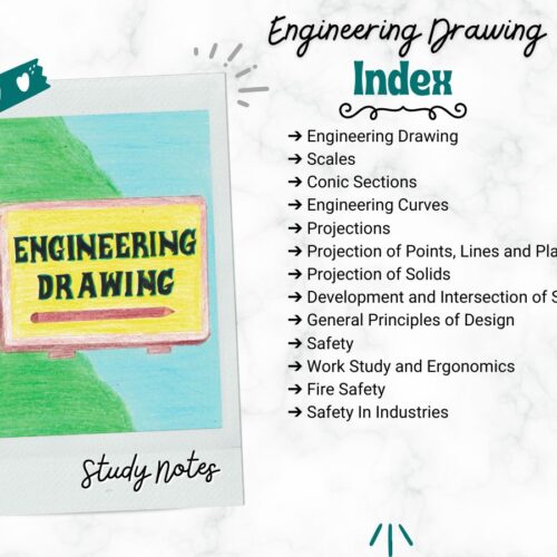 engineering drawing aesthetic notes index or topics of newton desk