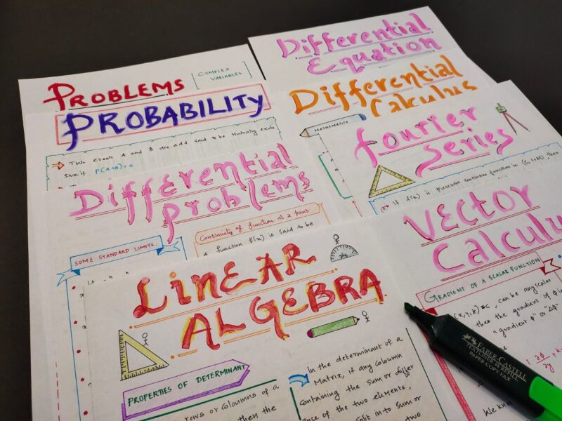 Engineering Mathematics Aesthetic Notes PDF | for Engineering Courses Bachelor of Engineering | Btech | GATE - Image 8