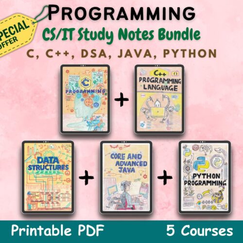 Programming Language Notes Bundle PDF cover